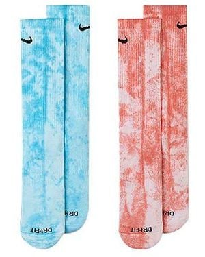 Nike Everyday Plus Medium Stockings 2 Packs - Blue