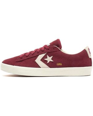 Converse Cons Pro Leather Vulc Pro Suede Low 'Cherry Vision' - Red