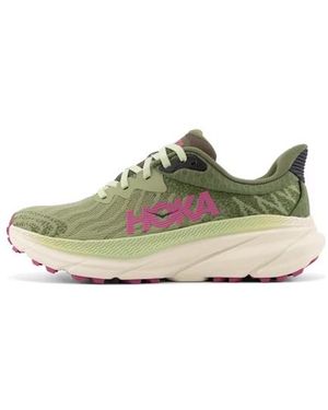 Hoka One One (Wmns) Challenger Atr 'Forest Floor Beet Root' - Green