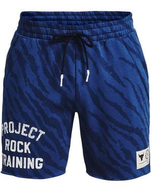 Under Armour Project Rock Training Shorts - Blue