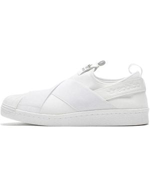adidas (Wmns) Superstar Slip-On - White