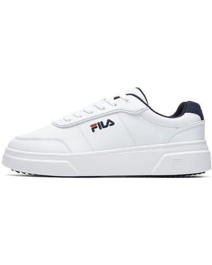 Fila Platform Trainers - White