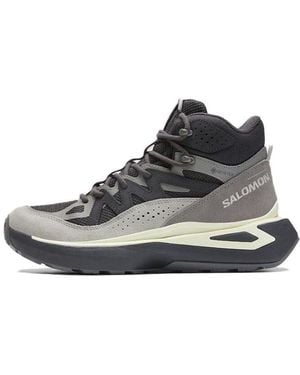 Salomon Odyssey Elmt Mid Gtx Sneakers Boots - Black