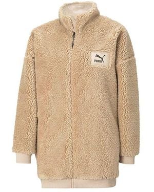 PUMA (Wmns) Interstellar Teddy Jacket - Natural