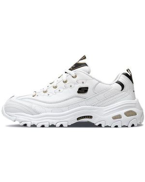 Skechers (Wmns) D'Lites Low Dad Shoes Gs - White