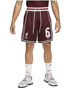 Nike Lebron X Liverpool F.C. Dna+ 8" Basketball Shorts - Red