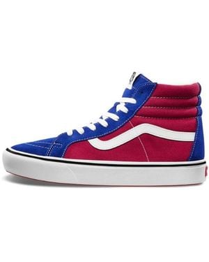 Vans Sk8-Hi Comfycush 'Chili Pepper True' - Blue