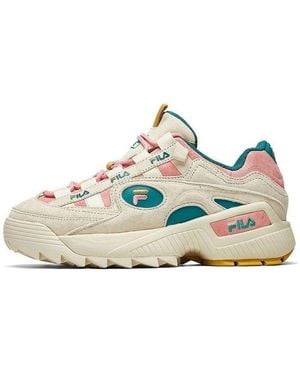 Fila (Wmns) D-Formation Classic Traning Shoes - White