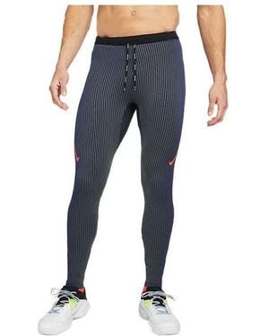 Nike Dri-Fit Adv Aeroswift Running Tights Trousers - Blue