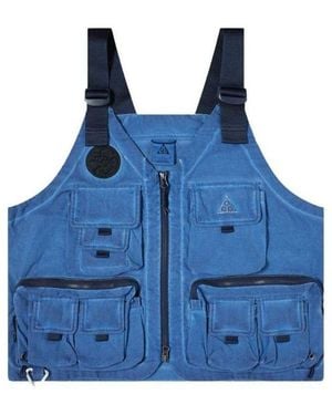 Nike Acg Watchman Peak Vest Void' - Blue