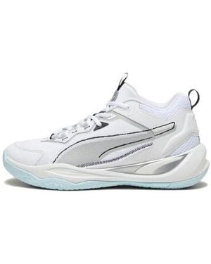 PUMA Playmaker Mint' - White
