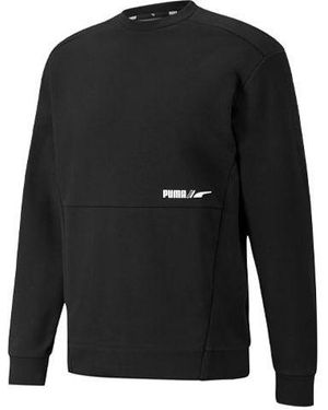 PUMA Winterized Crew Logo - Black