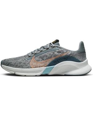 Nike Superrep Go 3 Next Nature Flyknit 'Wolf Arctic' - Blue