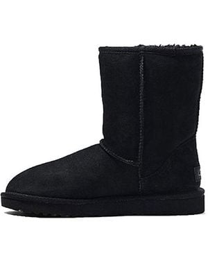 UGG (Wmns) Classic Short Ii Fleece Lined - Black
