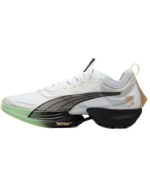PUMA Fast-R Nitro Elite Run 75 Light Mint' - White