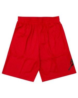 Nike Burst Crack Breathable Quick Dry Basketball Sports Shorts - Red