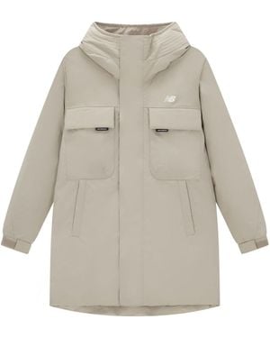New Balance Warm Down Cargo Jacket - Gray