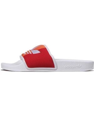 adidas Adilette Slides 'Pride' - Red