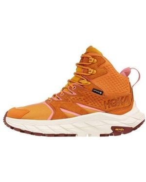 Hoka One One (Wmns) Anacapa Mid Gore-Tex 'Desert Sun Golden' - Brown