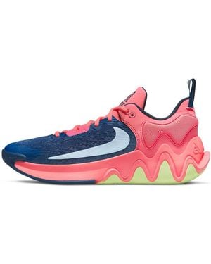 Nike Giannis Immortality 2 'Dark Marina Laser Crimson' - Red