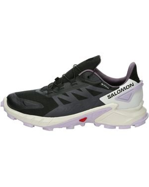 Salomon (Wmns) Supercross 4 Gtx Vanilla Ice Orchid Petal' - Black