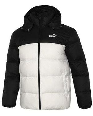 PUMA Detachable Hoodie Down Jacket - Black