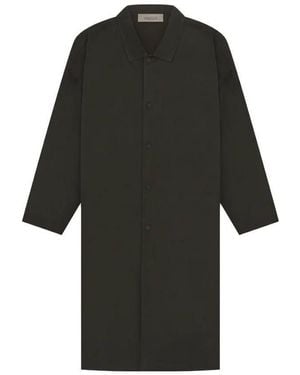 Fear Of God Ss23 Long Coat 'Off- - Black
