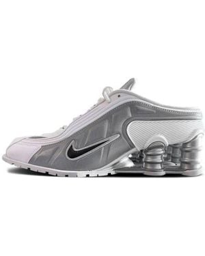 Nike (Wmns) X Martine Rose Shox R4 'Metallic' - Grey