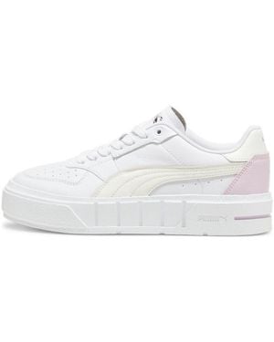PUMA (Wmns) Cali Court Leather Grape Mist' - White