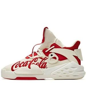 Anta (Wmns) X Coca Cola Badao 'Ivory' - Red