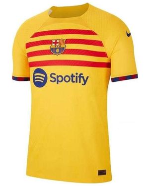 Nike Dri-Fit Adv Fc Barcelona 23-24 Match Fourth Soccer Jersey - Yellow