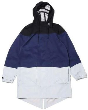 Nike Lab Colourblock Sports Hooded Windbreaker Jacket - Blue