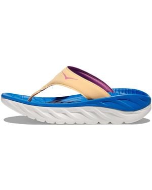 Hoka One One Ora Recovery Flip Slide - Blue