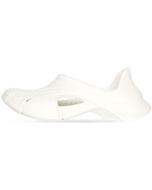 Balenciaga Mould Closed Sandals - White