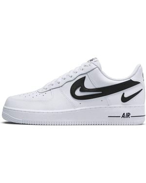 black air force 1 with white tick