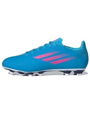 adidas X Speedflow.4 Flexible Ground Boots - Blue