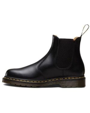 Dr. Martens Dr.Martens 2976 Stitch Smooth Leather Chelsea Boots - Black
