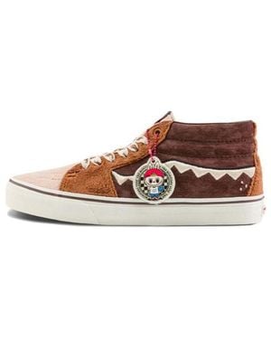 Vans Sk8-Mid X The Monsters - Brown