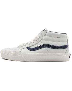 Vans Sk8-Mid Mid-Top Casual Skate Shoes - White