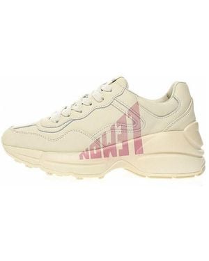 Gucci (Wmns) Rhyton 'Lemon' - Natural
