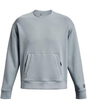 Under Armour Summit Fleece Knit Crew - Gray