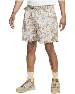 Nike Acg Trail Woven Shorts - Natural