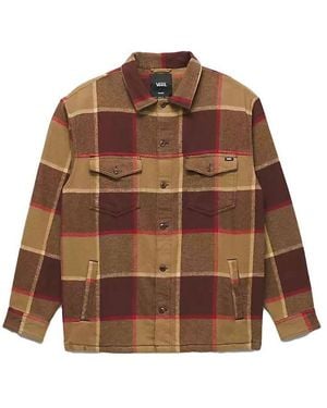 Vans Norbeck Long Sleeve Shirt 'Bitter Chocolate' - Brown