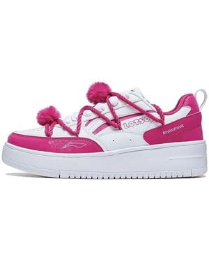 Li-ning (Wmns) X Disney Skate Shoes 'Lotso' - Pink