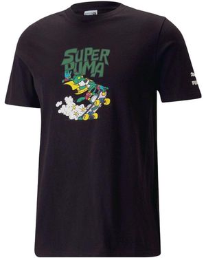PUMA Classic Graphic T-Shirt - Black