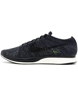 Nike Flyknit Racer 'Knit By Night' - Blue