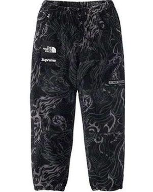 Supreme X The North Face Step Tech Fleece Trousers '' - Black