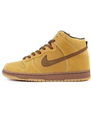 Nike Sb Dunk High Pro 'Wheat' - Brown