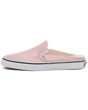 Vans Slip-On Lightweight Breathable Low Top Casual Skate Shoes - Pink