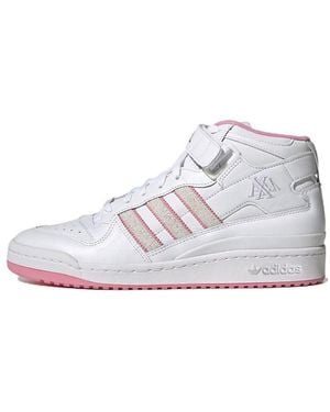 adidas Maxallure Skateboards X Lil Dre X Forum 84 Mid Adv 'Think Beautiful Thoughts' - White